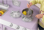 Lavender Retro Kitchen & Refrigerator