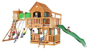 Backyard Wooden Swings
